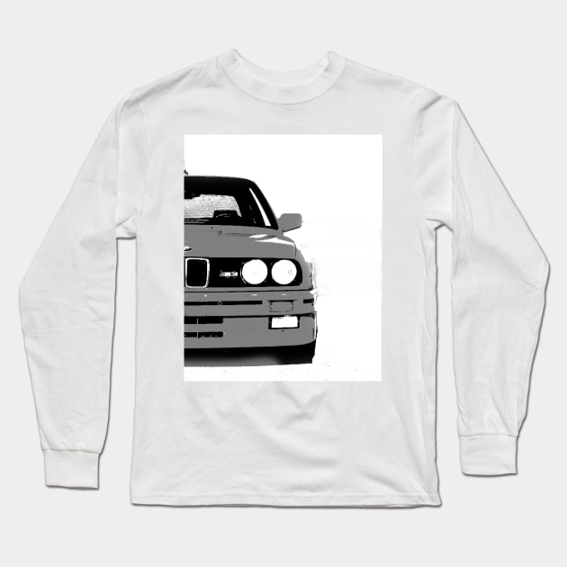 BMW M3 E30 Long Sleeve T-Shirt by masboyyy